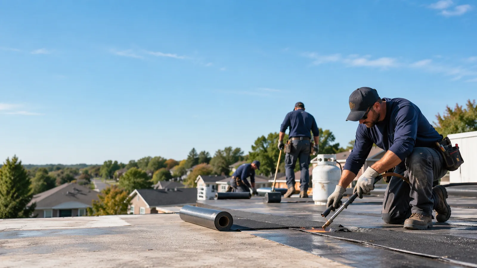 Flat Roof Leak Repair providers in Andover, OH